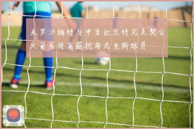 米罗沙梅特与申京杜兰特完美契合火箭或将高薪挖角尼克斯球员